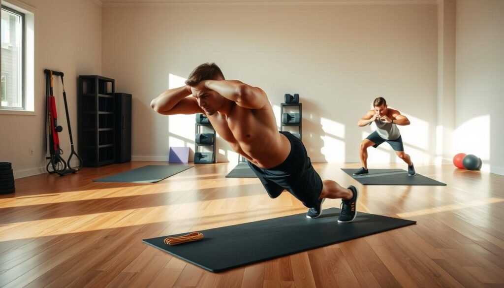 bodyweight exercises for strength training at home