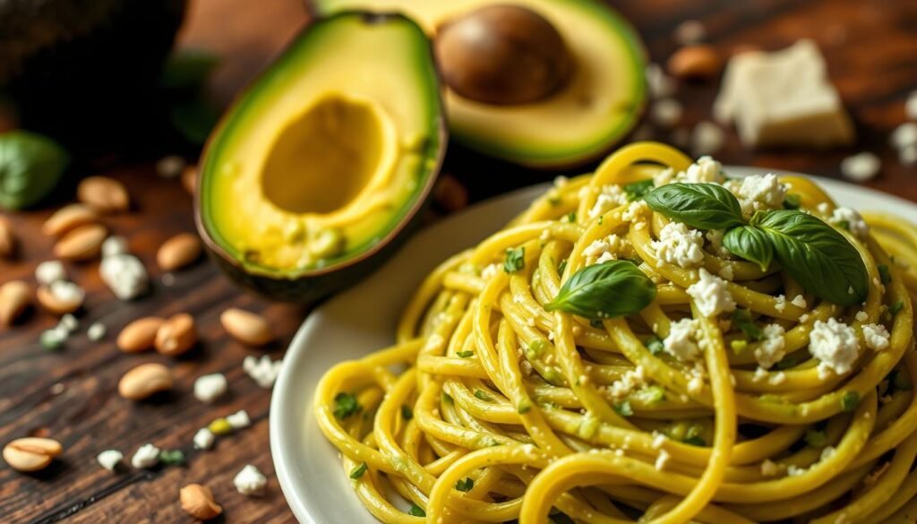 creamy avocado pasta