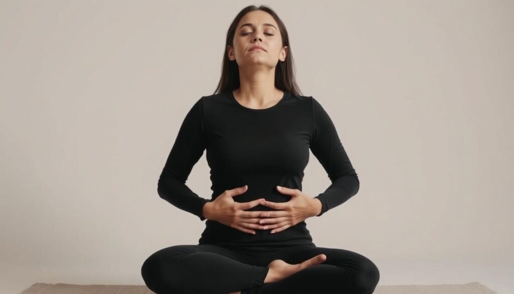 diaphragmatic breathing technique