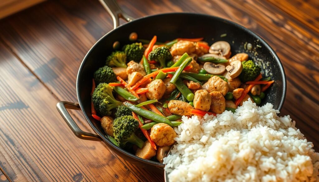 easy stir-fry lunch for energy