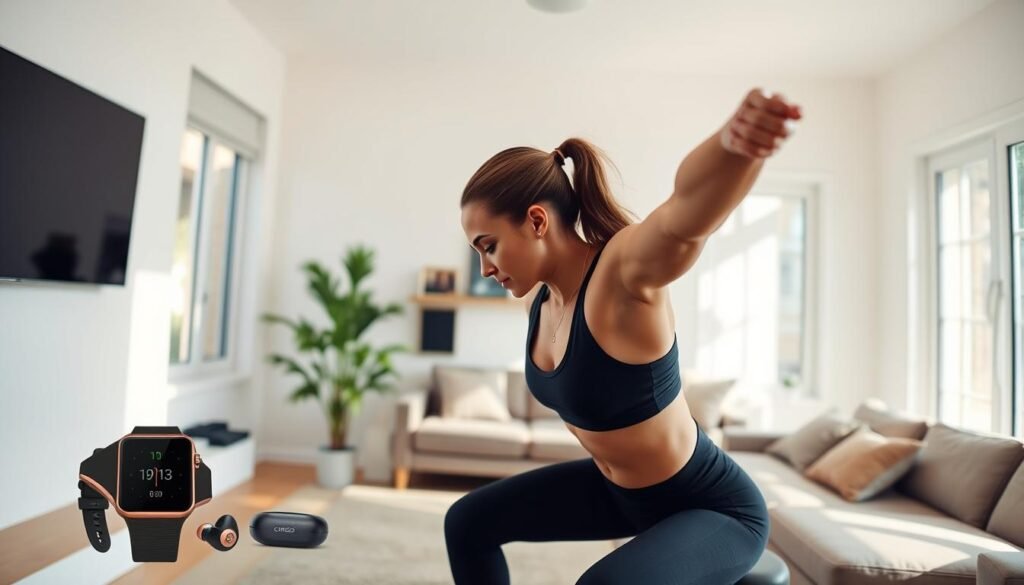 fitness motivation at home technology