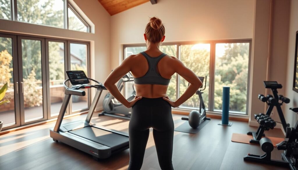 home fitness goals