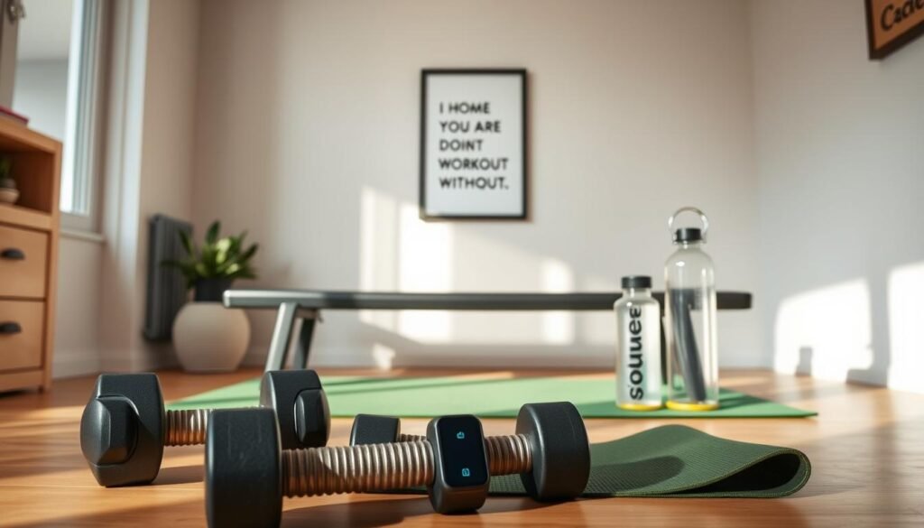how to start working out at home