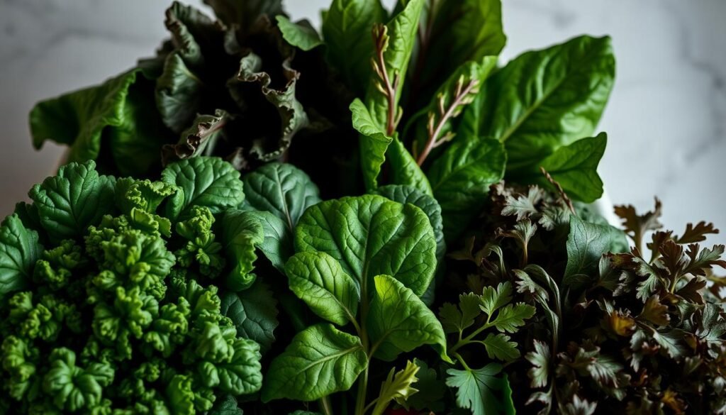 leafy greens for mental wellness
