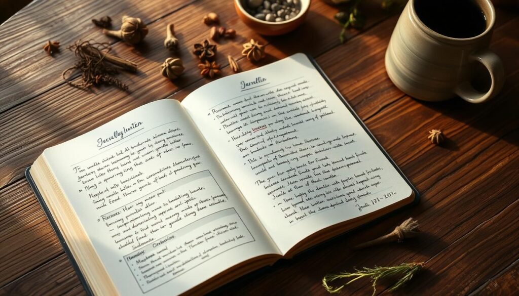 promoting digestion with mindful eating journal example