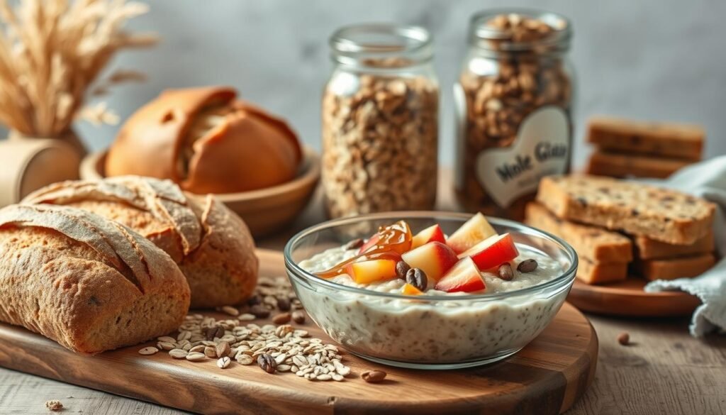 whole grain breakfast options