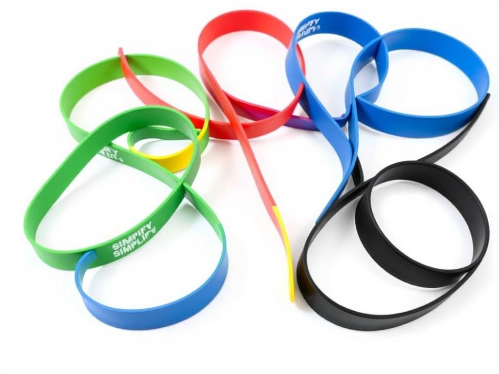 Fit Simplify Resistance Bands for arm toning exercises