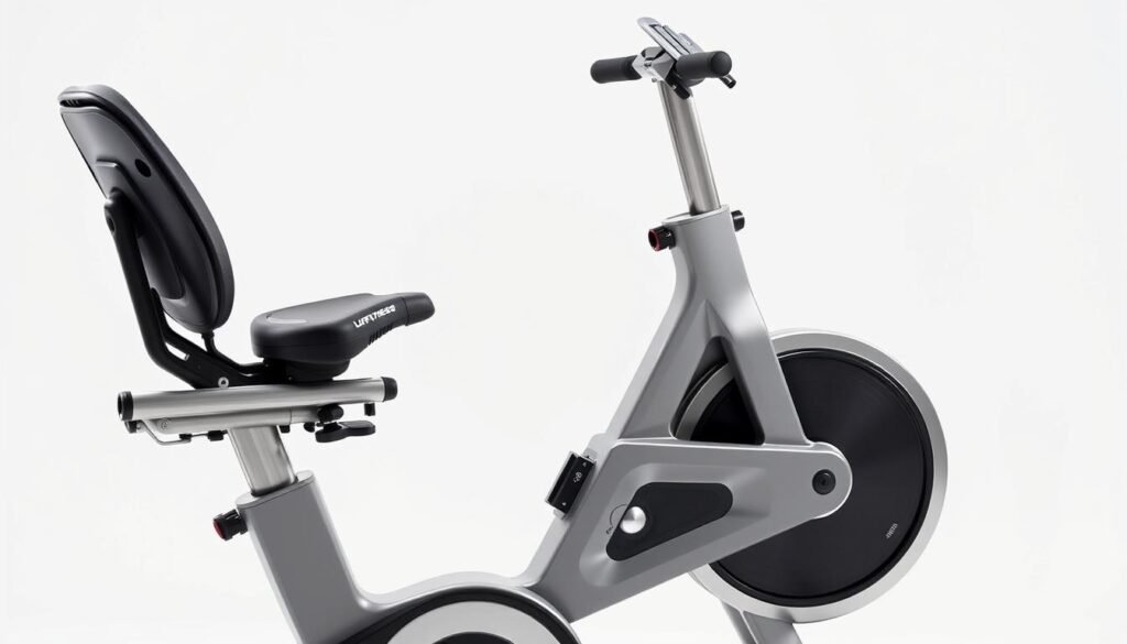 Life Fitness IC7 Indoor Cycle with performance console and adjustable features
