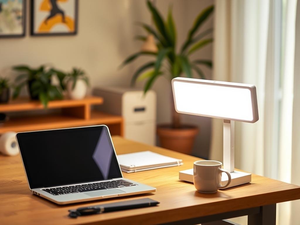 Verilux HappyLight Therapy Lamp for best home wellness environment
