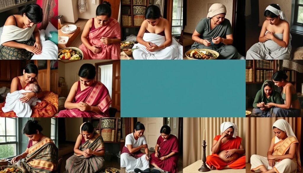 Different cultural postpartum recovery practices from around the world