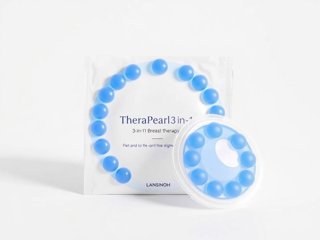 Lansinoh TheraPearl 3-in-1 Breast Therapy Packs for breastfeeding relief