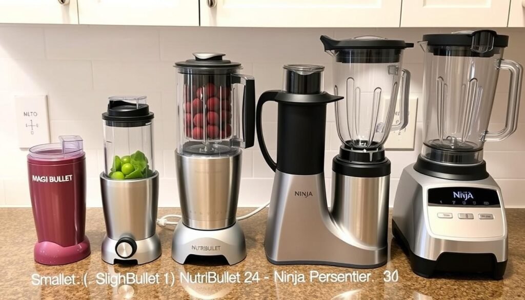 Magic Bullet Blender compared to other popular blender models