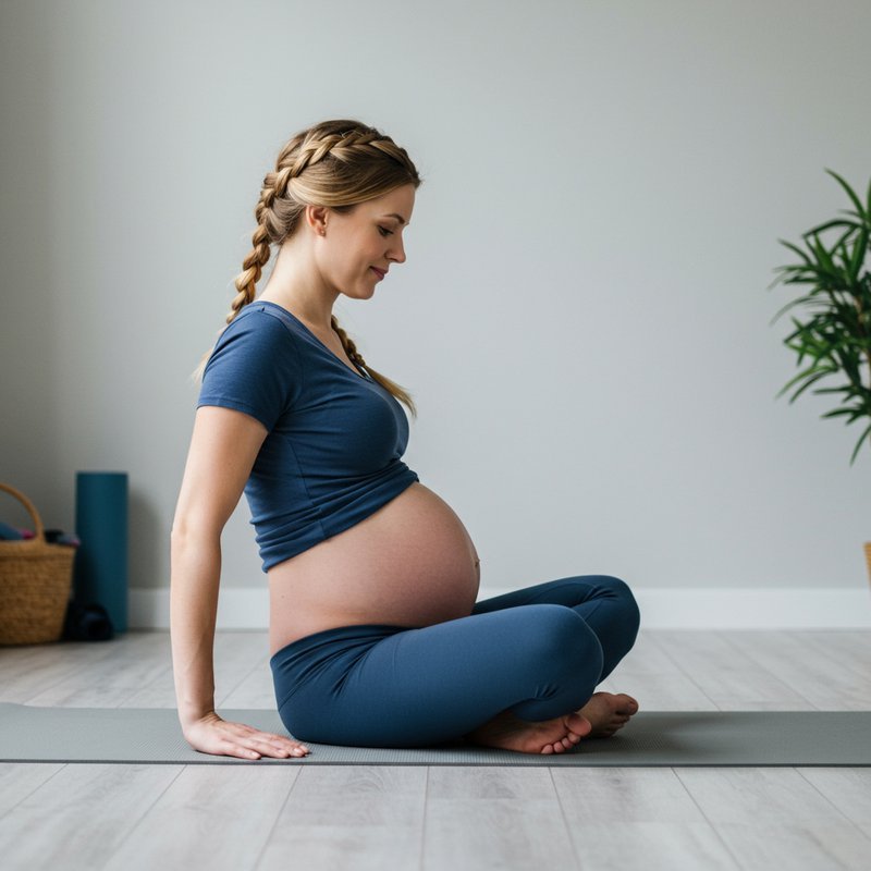 First trimester stretches