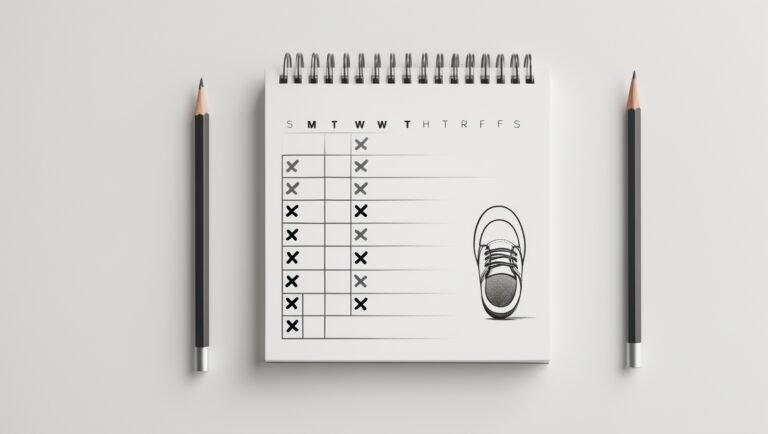 Phoenix 10 consistency concept a simple calendar with repeated 0